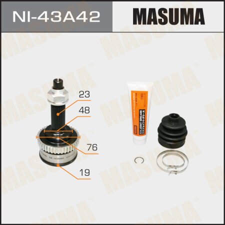ШРУС наружный Masuma, NI-43A42