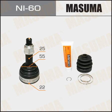 ШРУС наружный Masuma, NI-60