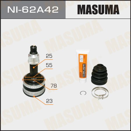 ШРУС наружный Masuma, NI-62A42