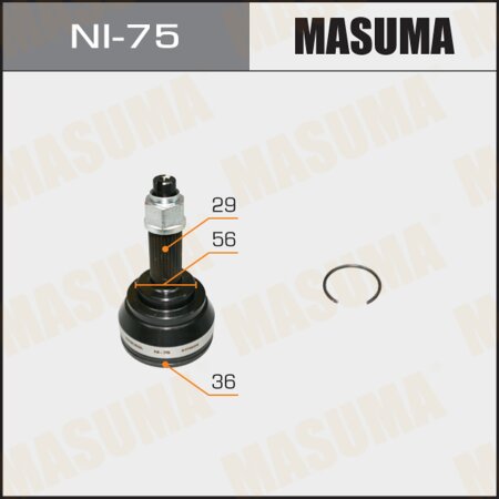 ШРУС наружный Masuma, NI-75