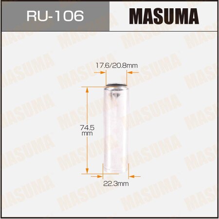 Втулка металлическая Masuma, RU-106