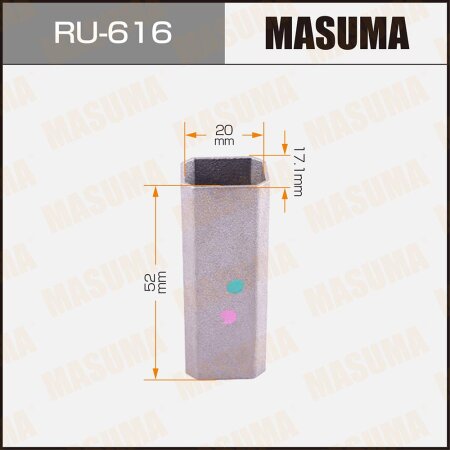 Втулка металлическая Masuma, RU-616