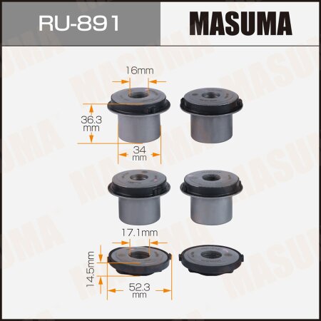 Сайлентблок Masuma, RU-891