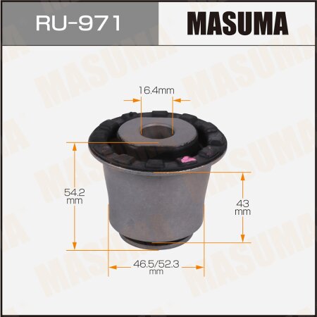 Silent block suspension bush Masuma, RU-971