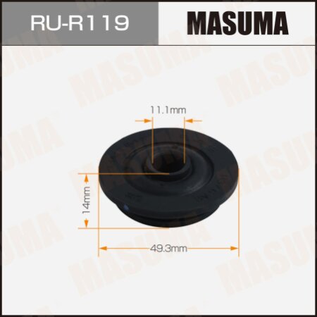Втулка крепления радиатора Masuma, RU-R119