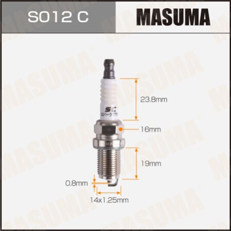 Свеча зажигания никелевая BKR6E(6962) Masuma, S012C