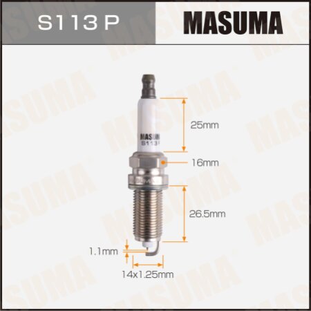 Spark plug Masuma platinum LZFR6AP11GS, S113P