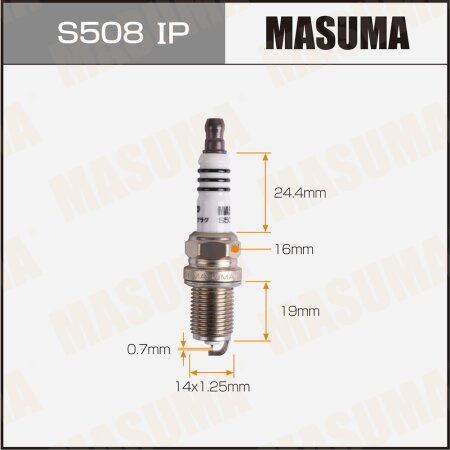 Свеча зажигания иридий+платина PFR8S8EG(94460) Masuma, S508IP
