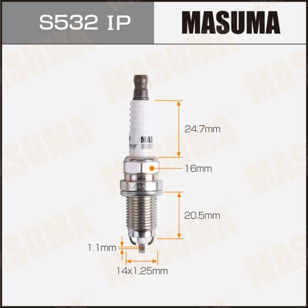 Spark plug Masuma iridium+platinum HB6AIX-11P, S532IP