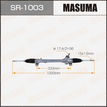 Рейка рулевая MASUMA (правый руль), SR-1003