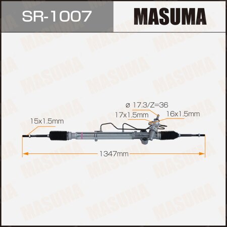 Рейка рулевая MASUMA (правый руль, ГУР), SR-1007