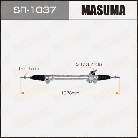 Рейка рулевая MASUMA (правый руль, ГУР), SR-1037
