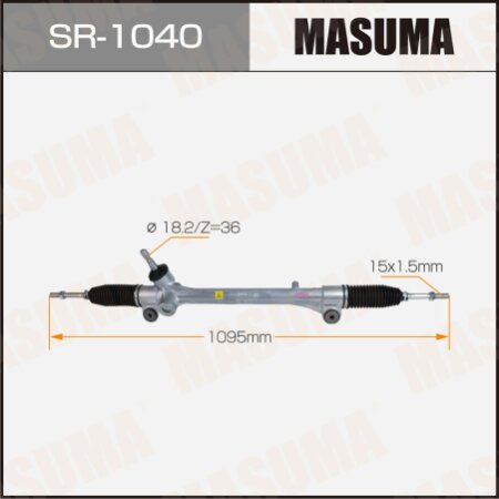 Рейка рулевая MASUMA (правый руль), SR-1040