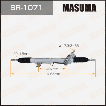 Рейка рулевая MASUMA (левый руль), SR-1071