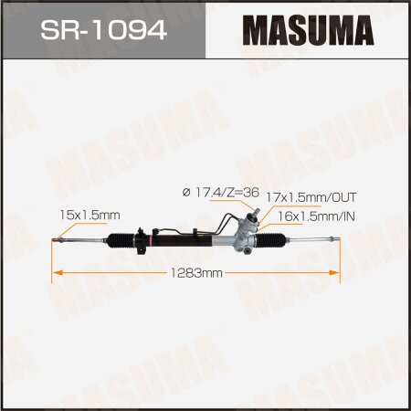 Рейка рулевая MASUMA (правый руль), SR-1094