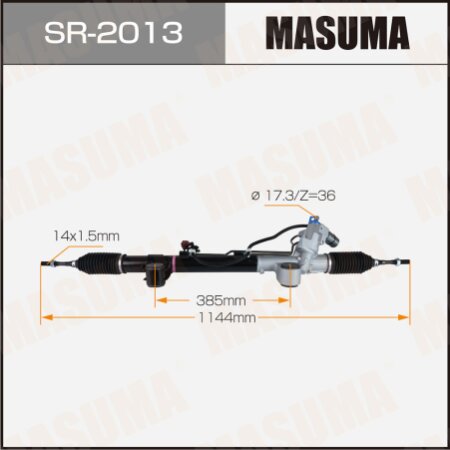 Рейка рулевая MASUMA (левый руль), SR-2013