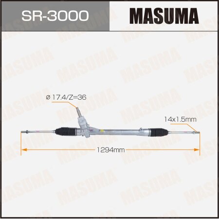 Рейка рулевая MASUMA (правый руль), SR-3000