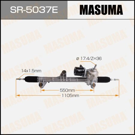 Gear assy, steering, SR-5037E