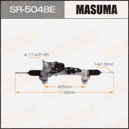 Gear assy, steering, SR-5048E