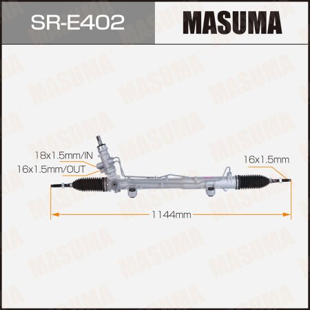 Рейка рулевая MASUMA (левый руль, ГУР), SR-E402