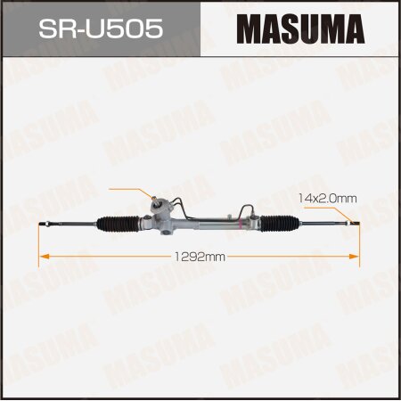 Рейка рулевая MASUMA (левый руль), SR-U505