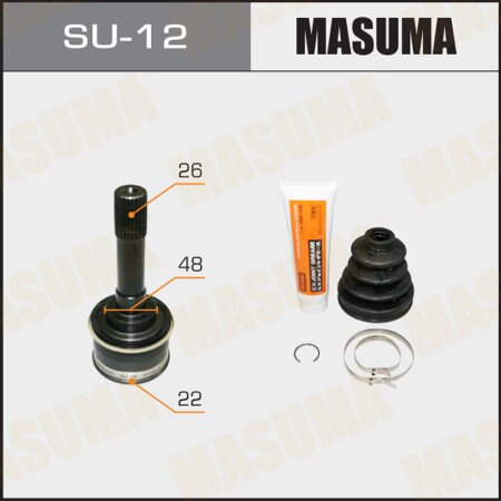 ШРУС наружный Masuma, SU-12
