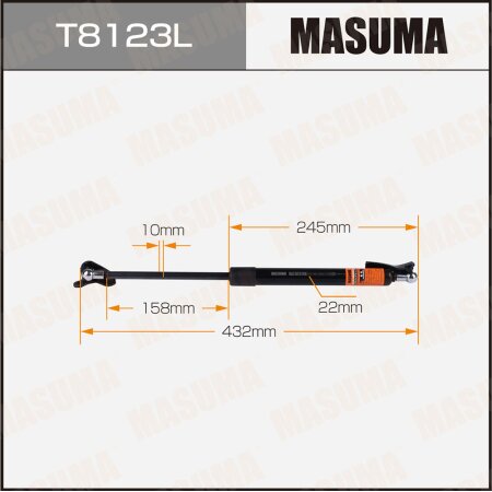 Упор газовый багажника MASUMA, T8123L