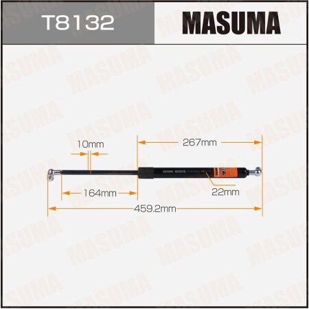 Упор газовый капота MASUMA, T8132