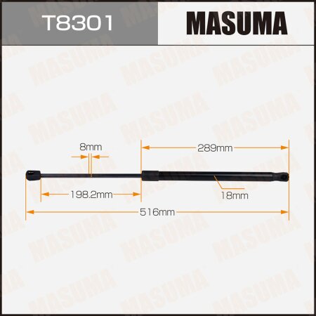 Упор газовый багажника MASUMA, T8301