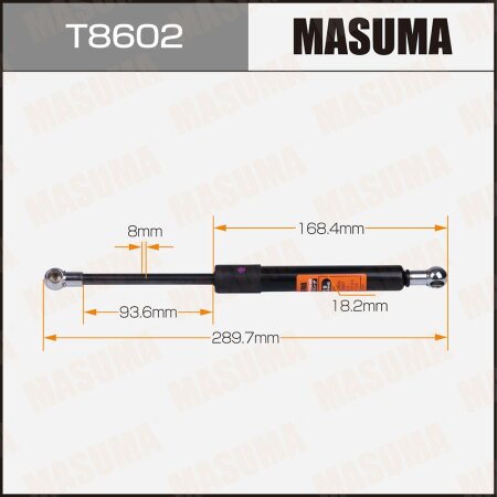 Упор газовый багажника MASUMA, T8602
