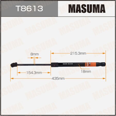 Упор газовый капота MASUMA, T8613