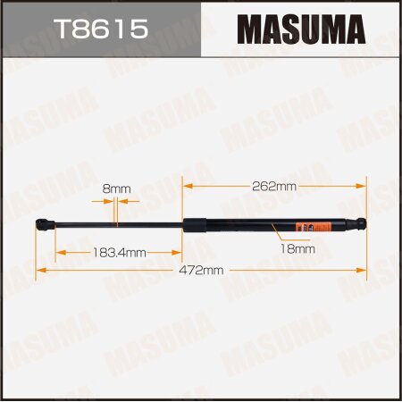 Упор газовый багажника MASUMA, T8615