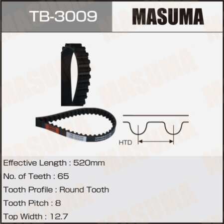 Ремень ГРМ Masuma, TB-3009