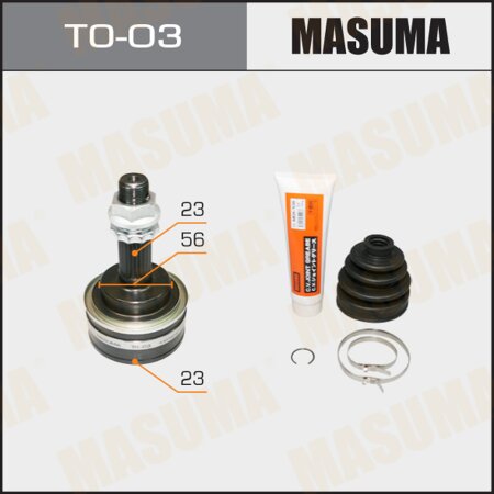 ШРУС наружный Masuma, TO-03