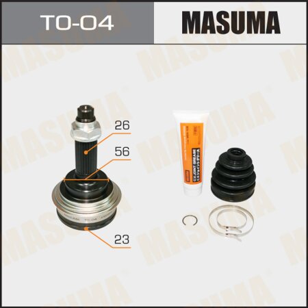 ШРУС наружный Masuma, TO-04