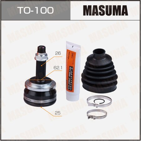 ШРУС наружный Masuma, TO-100
