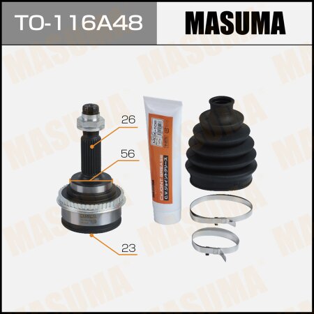 ШРУС Masuma, TO-116A48