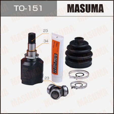 ШРУС внутренний Masuma, TO-151