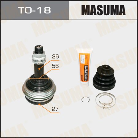 ШРУС наружный Masuma, TO-18