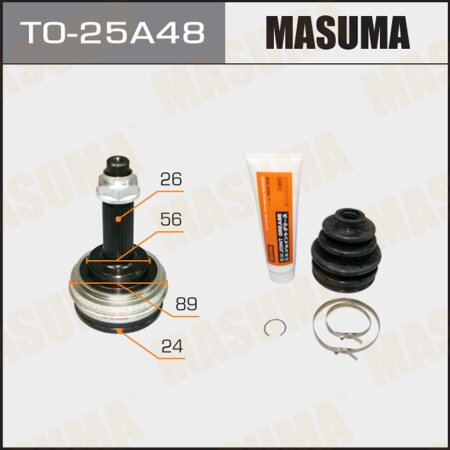 ШРУС наружный Masuma, TO-25A48