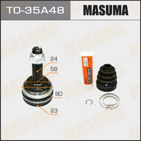 ШРУС наружный Masuma, TO-35A48
