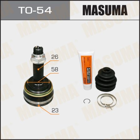 ШРУС наружный Masuma, TO-54