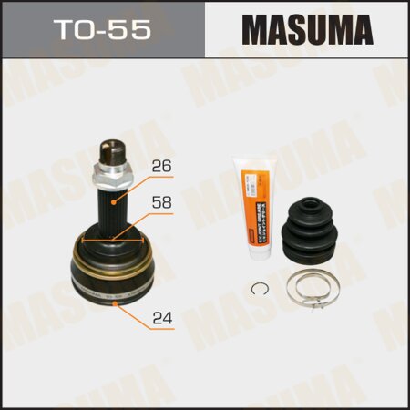 ШРУС наружный Masuma, TO-55