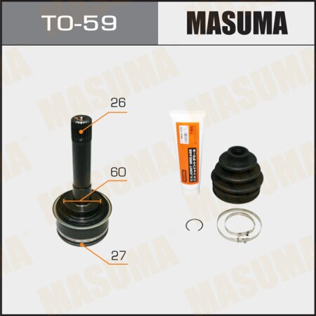 ШРУС наружный Masuma, TO-59