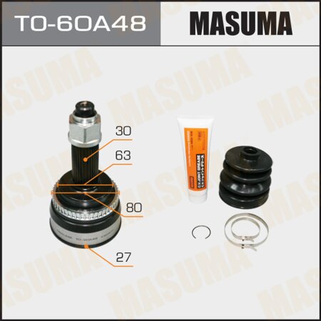 ШРУС наружный Masuma, TO-60A48