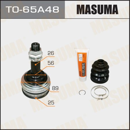 ШРУС наружный Masuma, TO-65A48