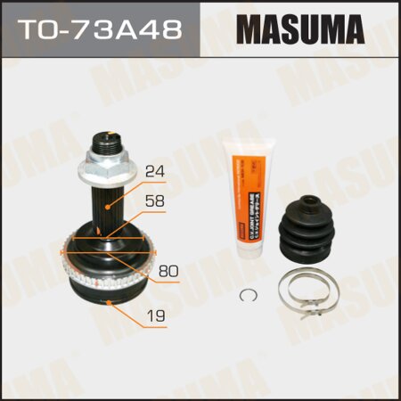 ШРУС наружный Masuma, TO-73A48