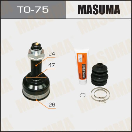 ШРУС наружный Masuma, TO-75