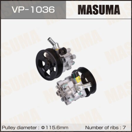 Насосы гидроусилителя руля (ГУР) MASUMA, VP-1036