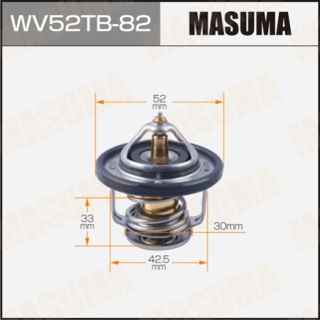 Thermostat Masuma, WV52TB-82